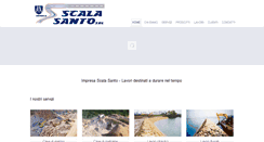 Desktop Screenshot of impresascalasanto.it